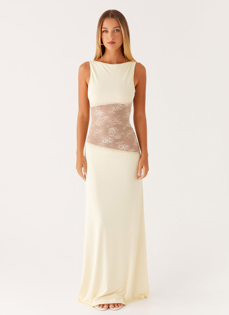 Graceful Lace Maxi Dress