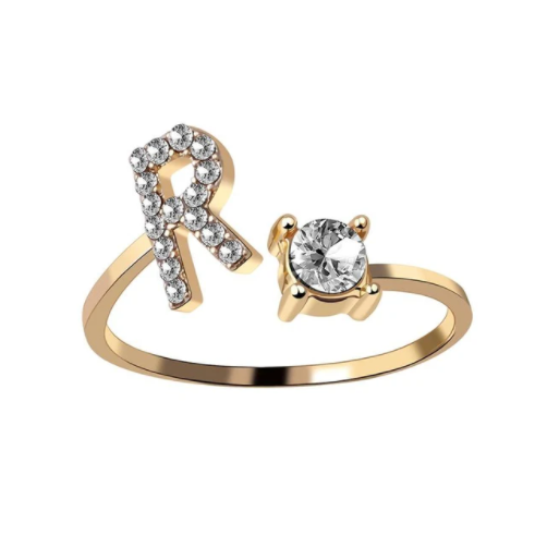 Lovely Initial Ring
