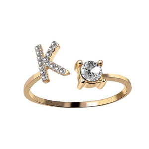 Lovely Initial Ring