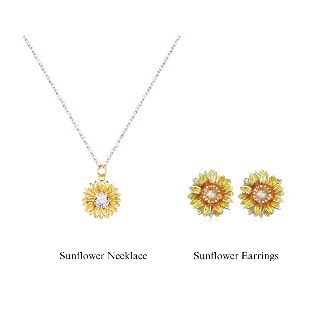 Forever Blooming™ Sunflower Jewelry Set