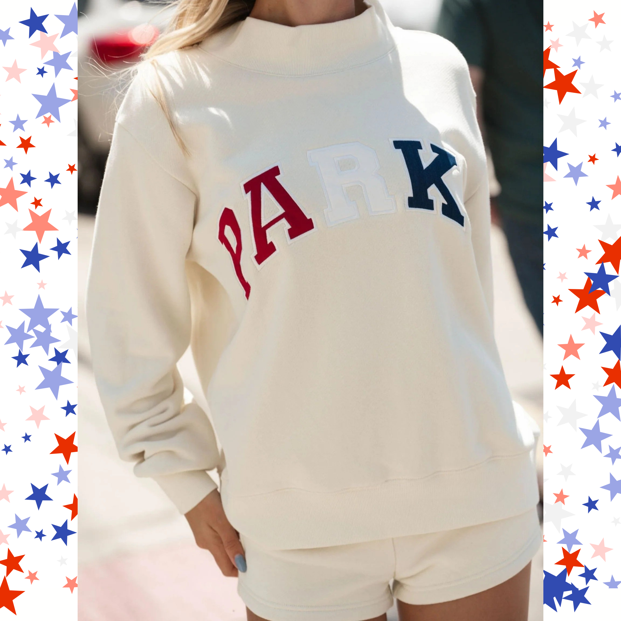 Sunkissed® Varsity Mockneck