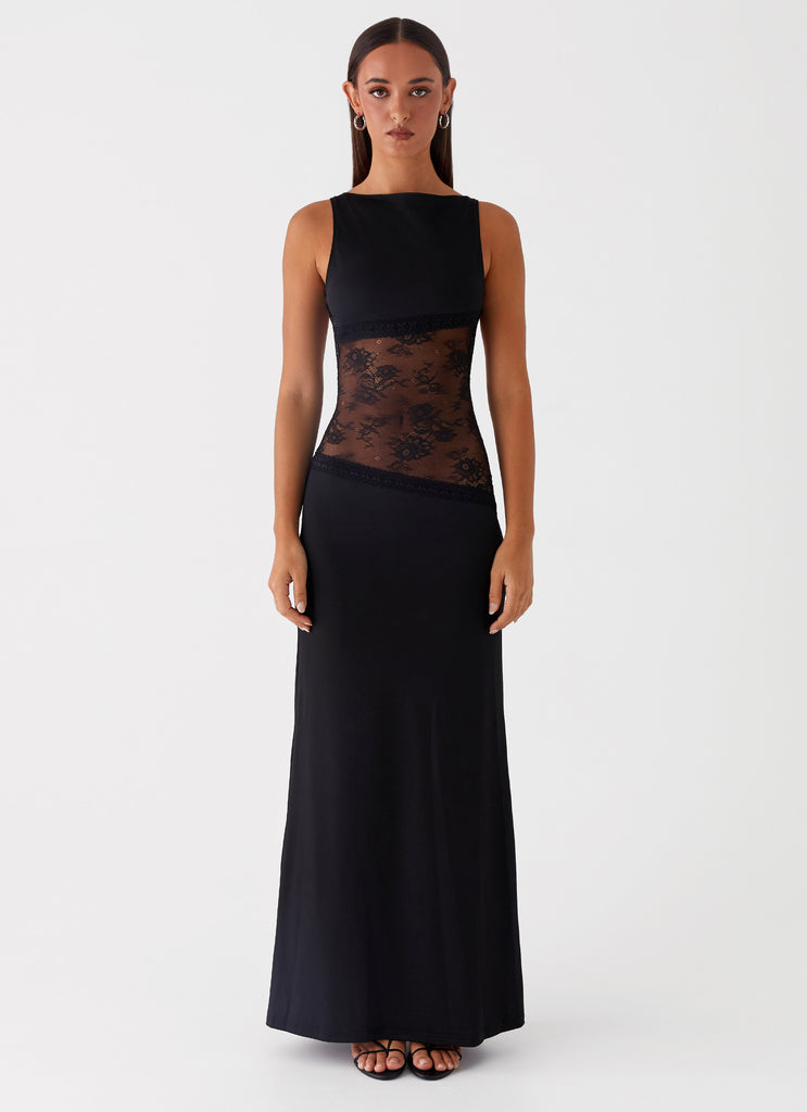Graceful Lace Maxi Dress