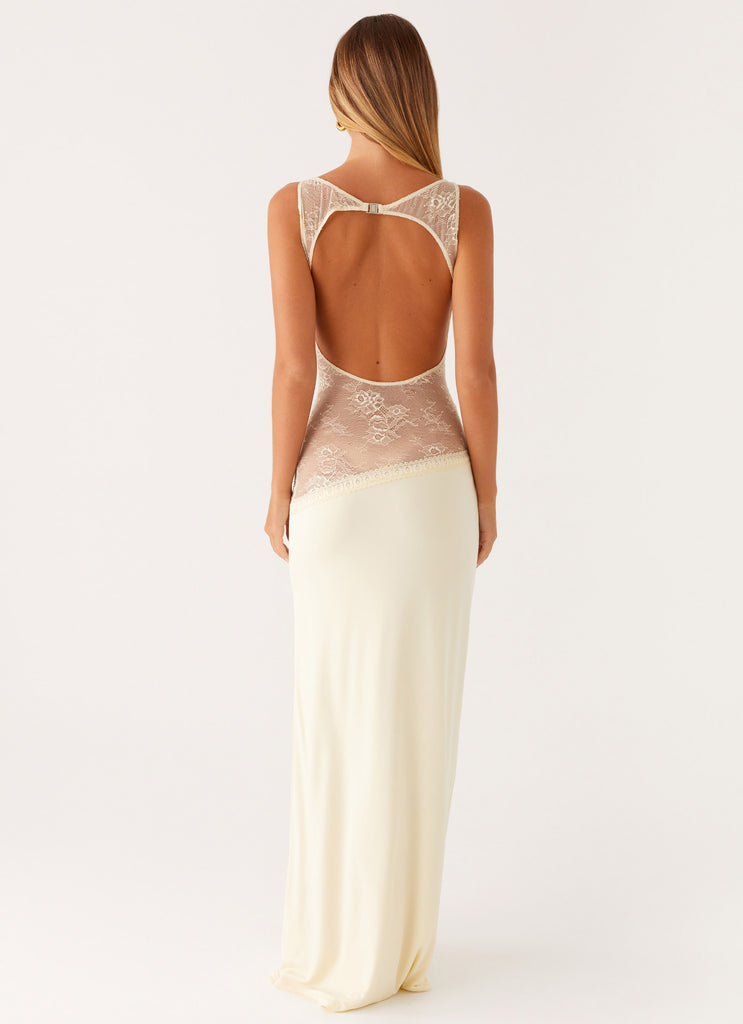 Graceful Lace Maxi Dress